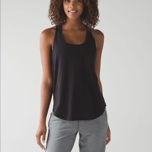 Lululemon Black Yogi Racerback